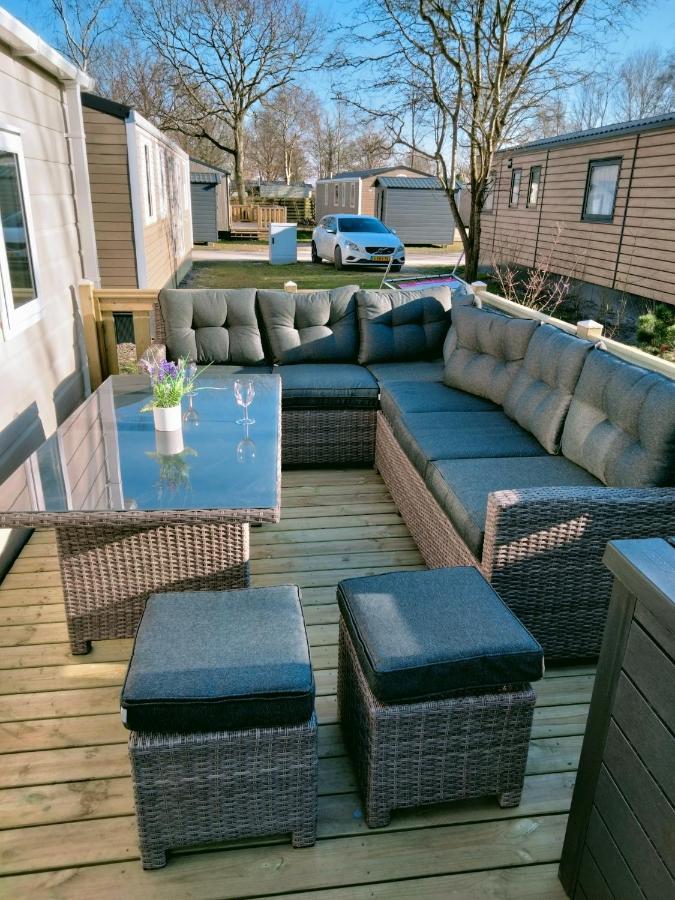 Bj Chalets - Robbengat 85 - Gezellige Chalet Op Vakantiepark Lauwersoog! Vroege Incheck! Met Airco! 외부 사진