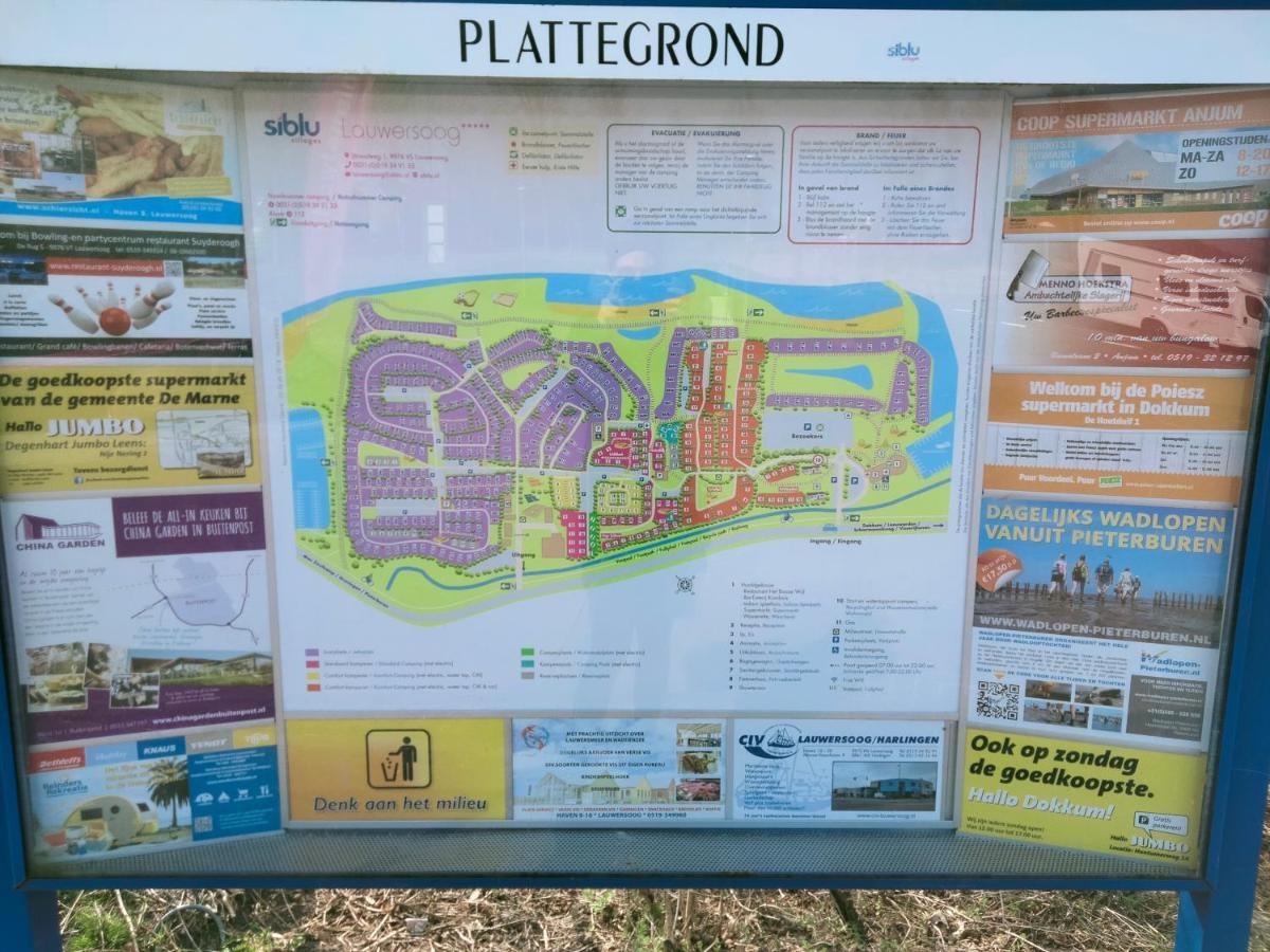 Bj Chalets - Robbengat 85 - Gezellige Chalet Op Vakantiepark Lauwersoog! Vroege Incheck! Met Airco! 외부 사진